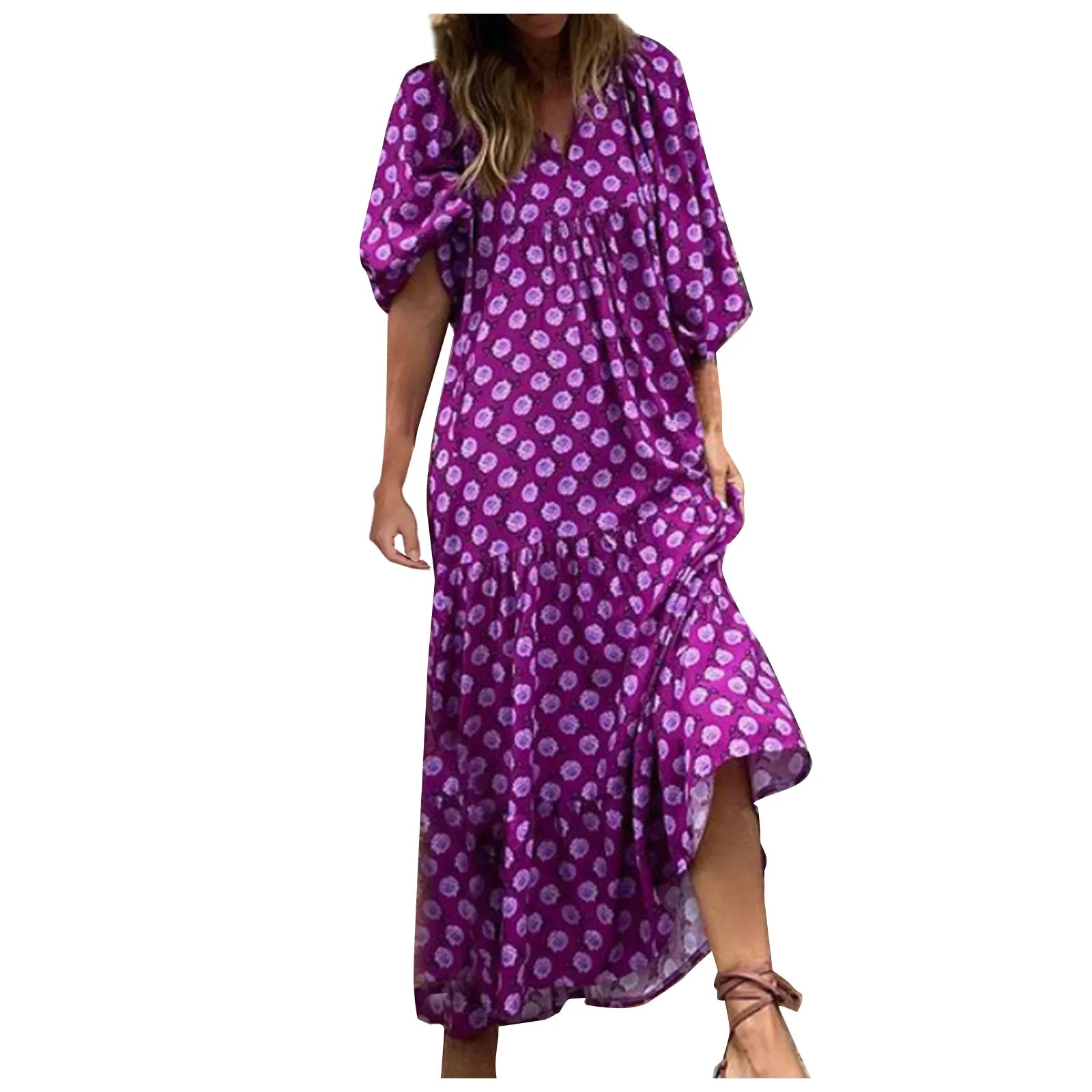 Vestido boemio y casual