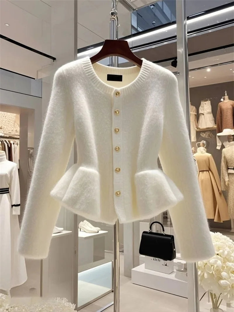 Women's Cardigan Jacket New.Cardigan elegante con botones