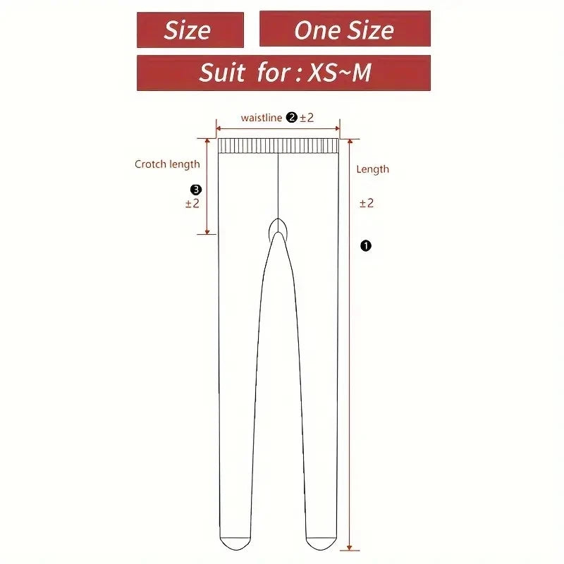 Medias gruesas para mujer perfectas para invierno  .Fake semi-transparent thermal pants