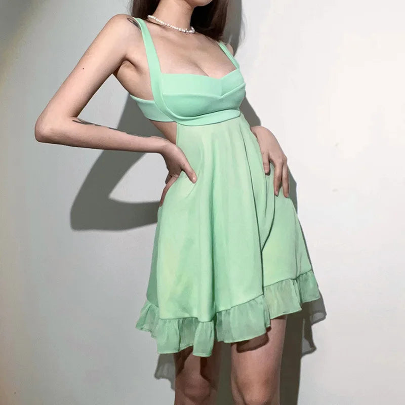 Vestido de verano que resalta feminismo y dulzura