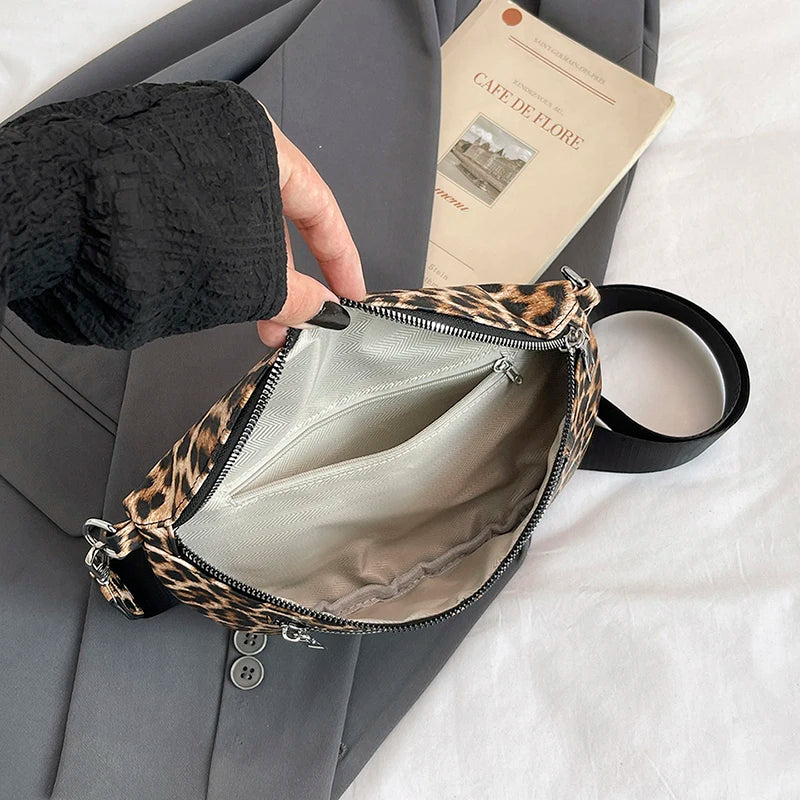 Woman Chest Pack Fashion Leopard Print