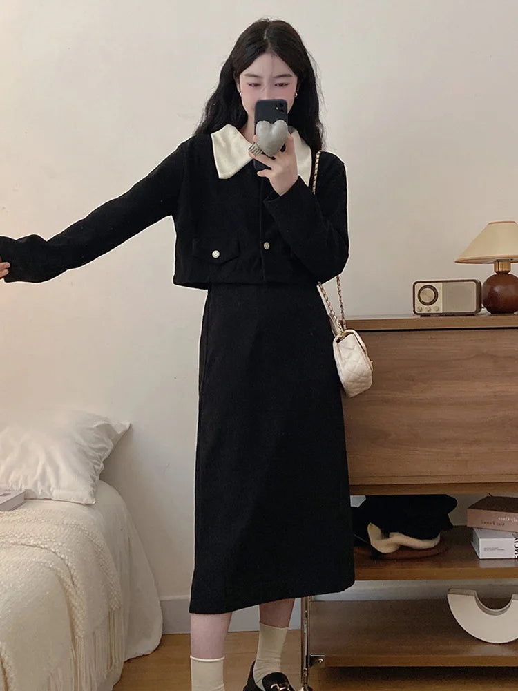 New Women Classic Versatile Outfits Dress Lady