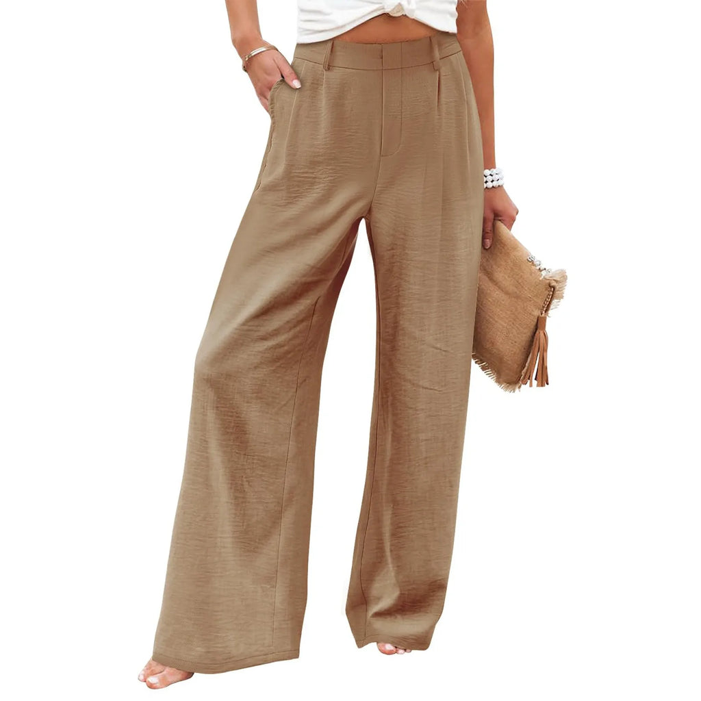 Women's Wide Leg Pants High Elastic