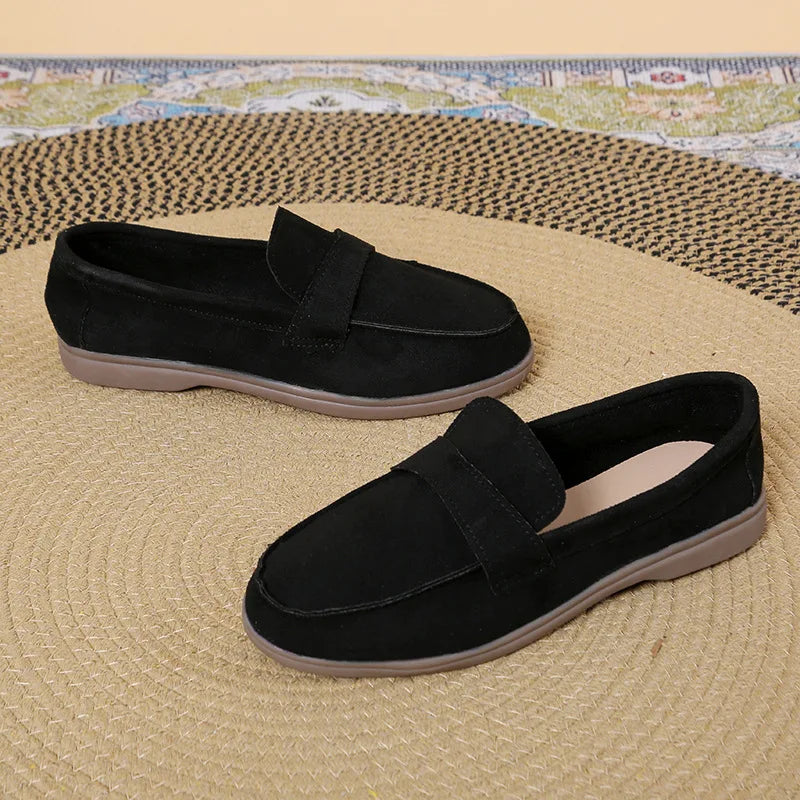 Zapatillas para mujer cómodas y elegantes  comfortable and versatile flat loafers Woman Casual Lightweight