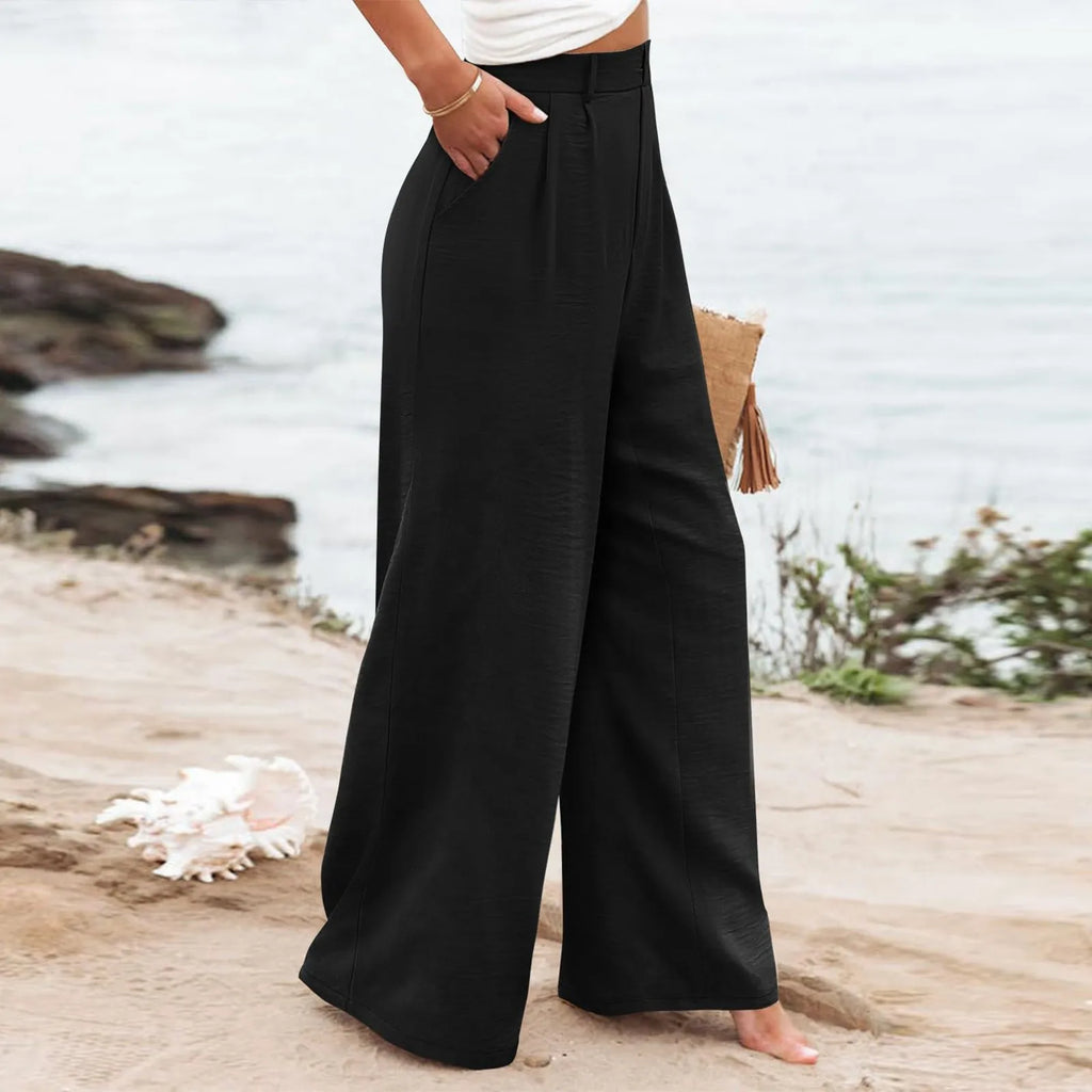 Women's Wide Leg Pants High Elastic