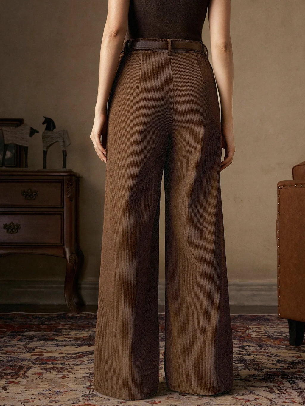 Women's Pants (No Belt).Pantalones elegantes para mujer