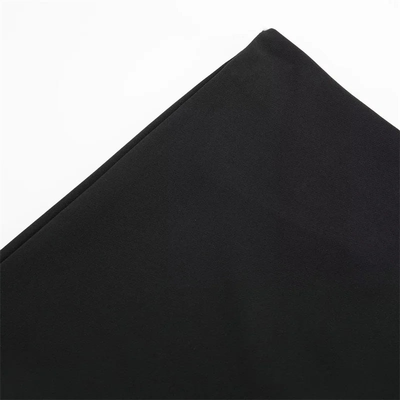 Women Casual Bermuda Shorts Woman Skirt Shorts,pantalones con faldas y corte asimétrico