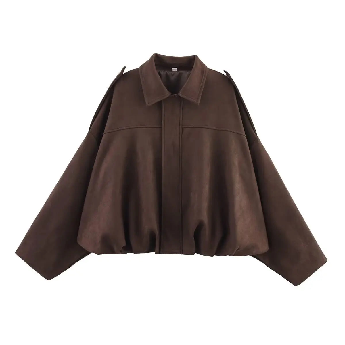 Bomber Jacket Spring Oversize Solid Bomber Coat