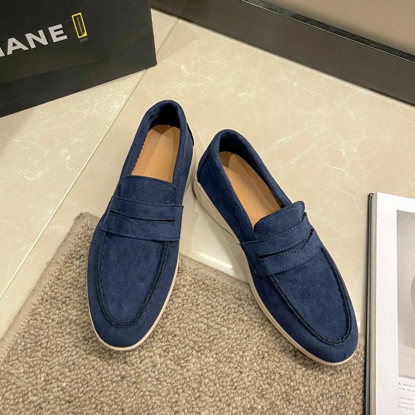 Zapatillas para mujer elegantes y cómodas Comfortable Low Top Shoes Solid Color High Quality Simple Flat Women's Shoes