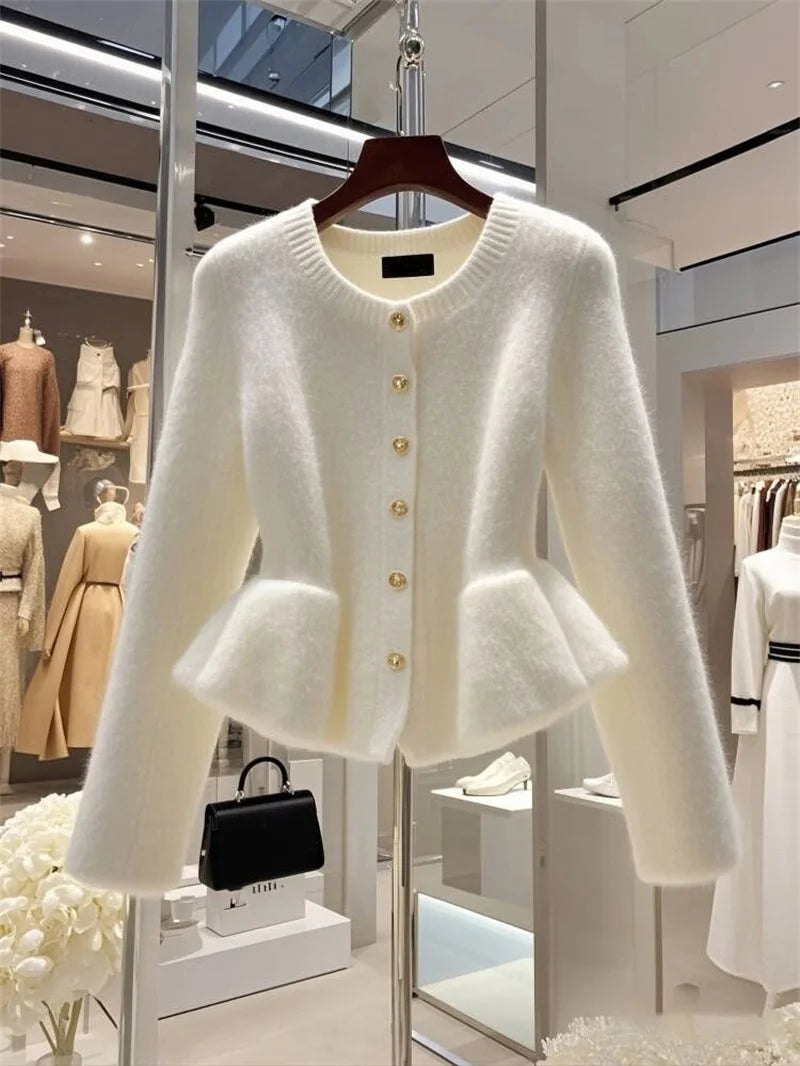 Women's Cardigan Jacket New.Cardigan elegante con botones