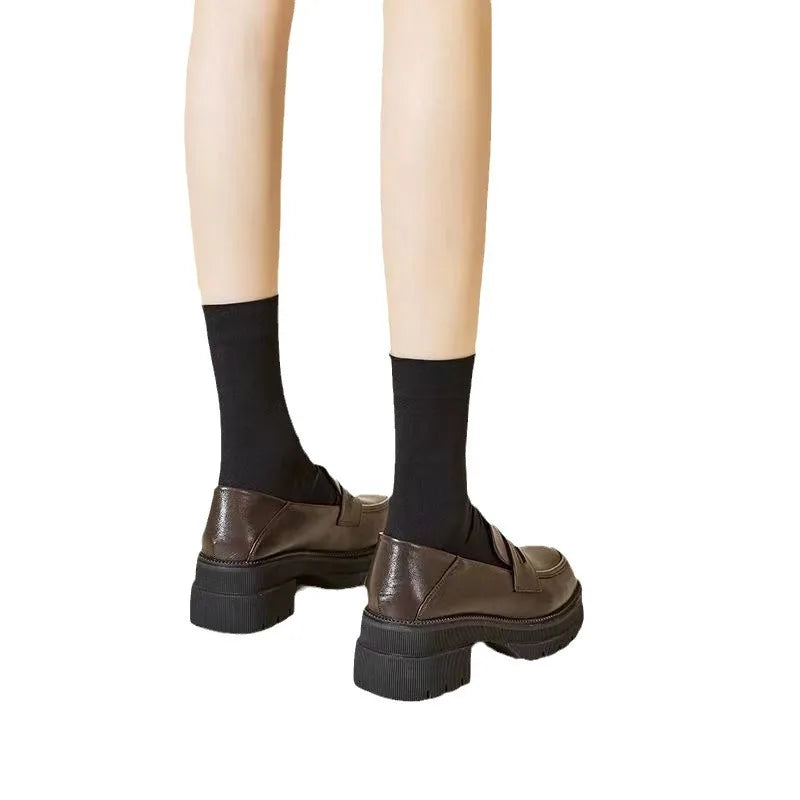 Shoes Fashion Thick soled Pumps Solid