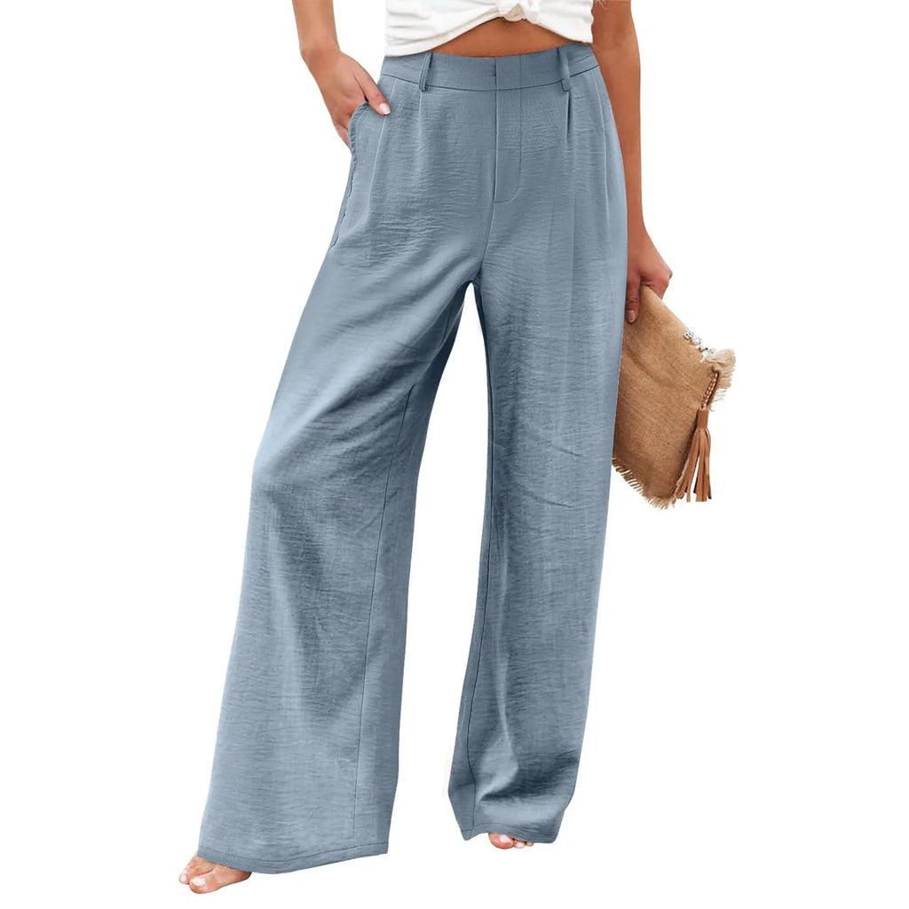 Women's Wide Leg Pants High Elastic