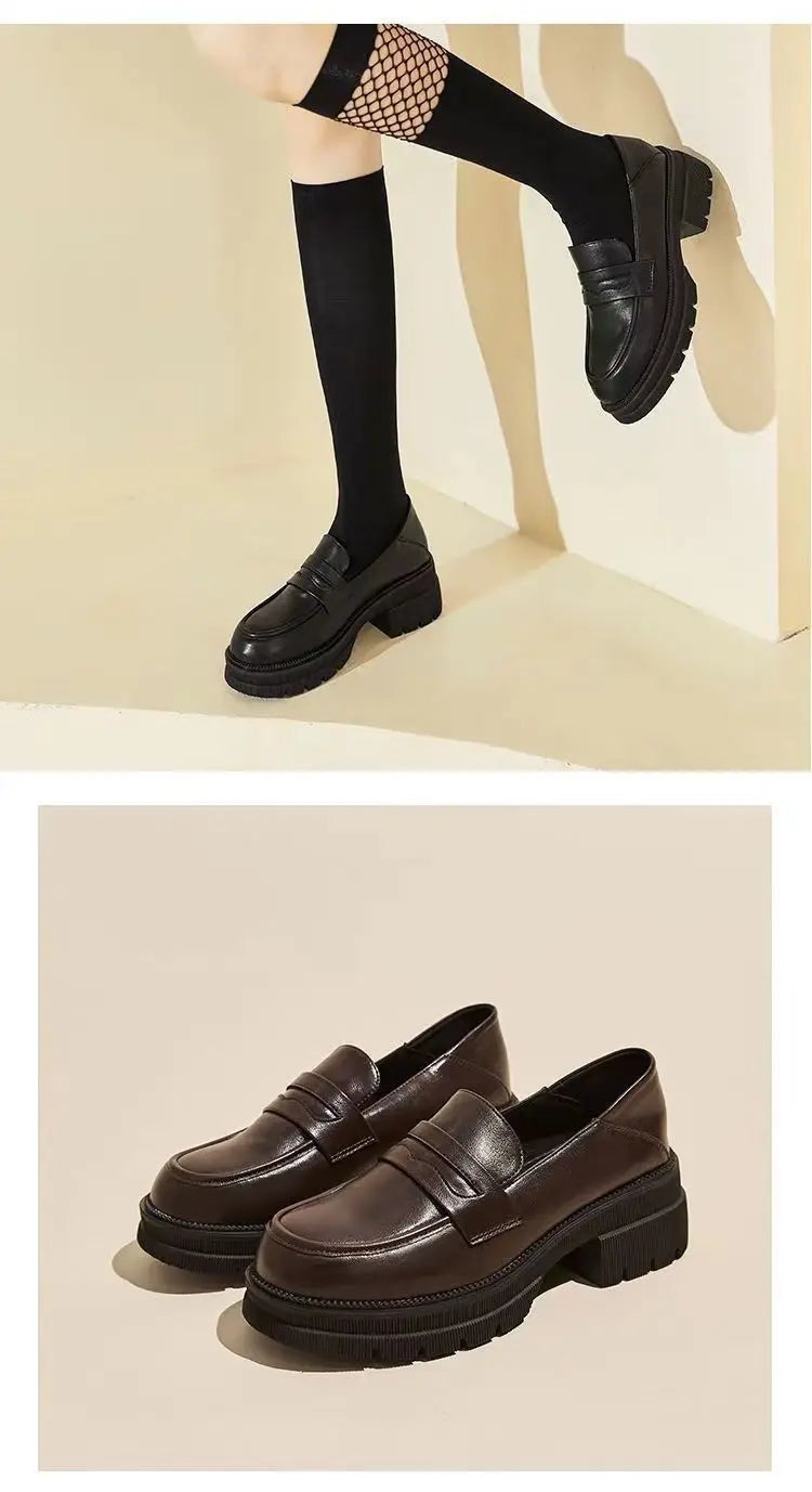 Shoes Fashion Thick soled Pumps Solid