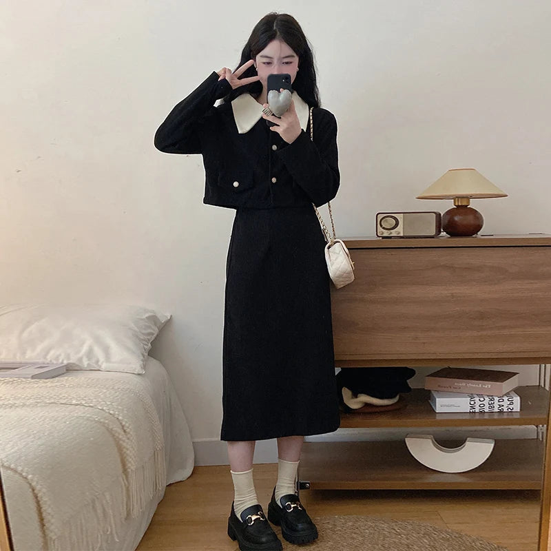 New Women Classic Versatile Outfits Dress Lady