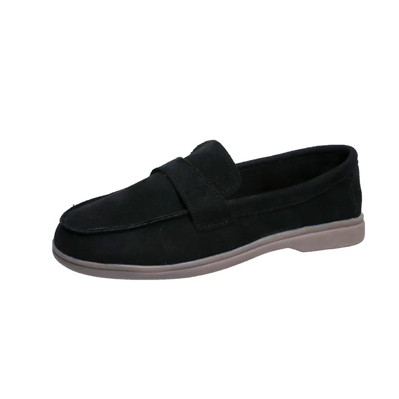 Zapatillas para mujer cómodas y elegantes  comfortable and versatile flat loafers Woman Casual Lightweight