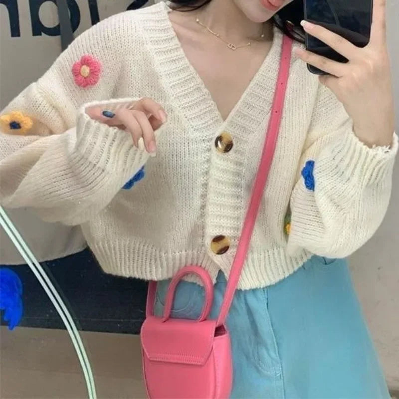 Flower Cardigan for Women