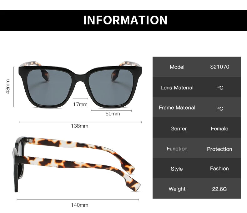 Lentes a la moda de mujer