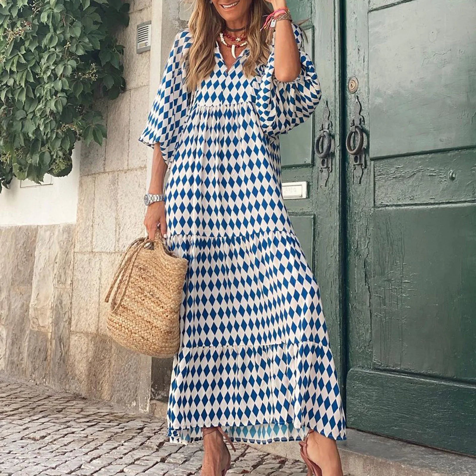 Vestido boemio y casual