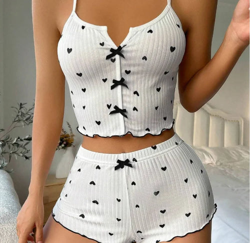 2 Piece Sets Womens Pajamas Two-Piece.Conjunto de 2 piezas sexy , ideal para dormir