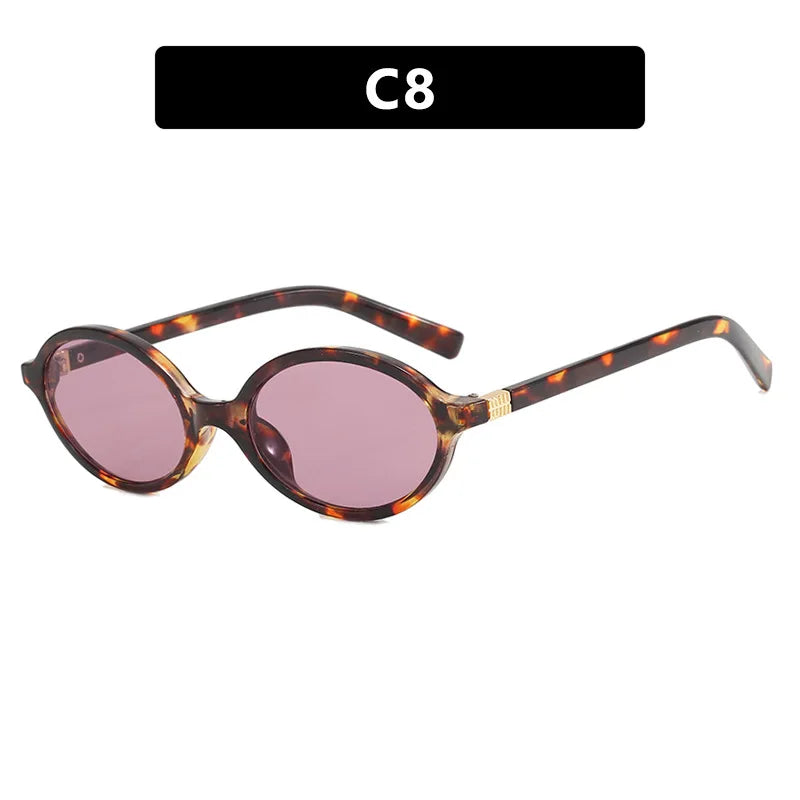 Vintage Oval glass 
Lentes vintage a la moda
