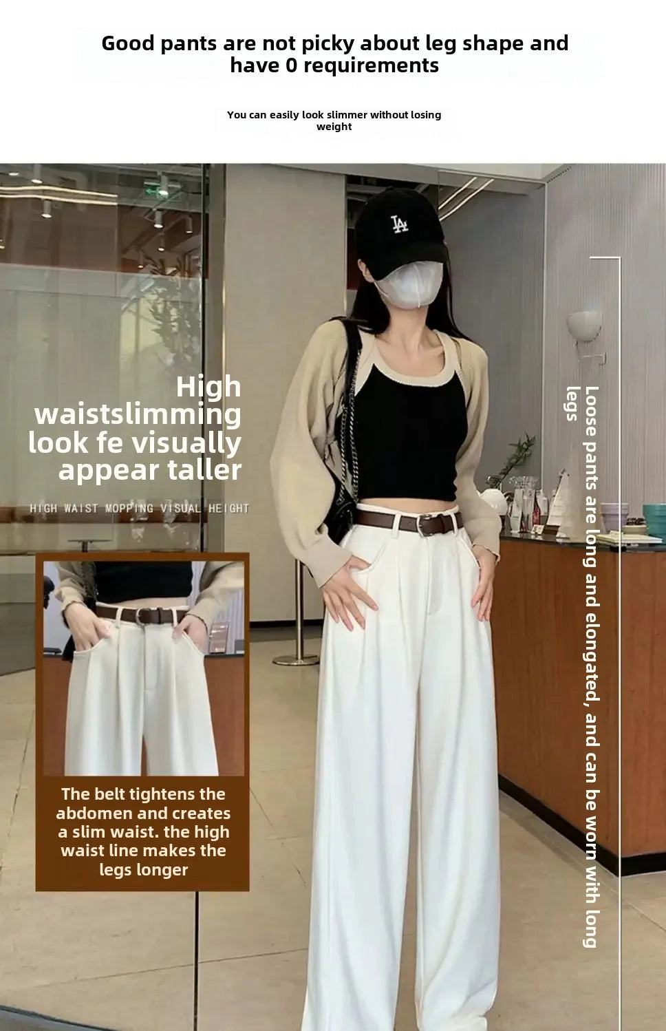 Pantalones para mujer elegantes