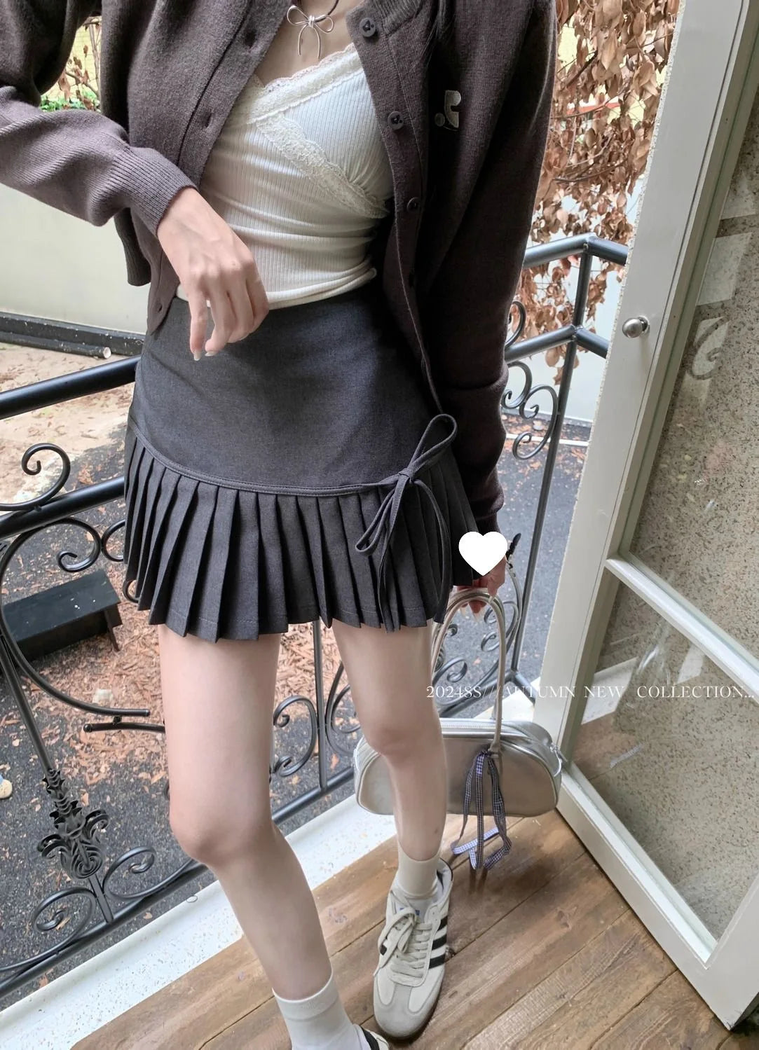 Women Summer Anti-Light Polyester Pleated Skirts