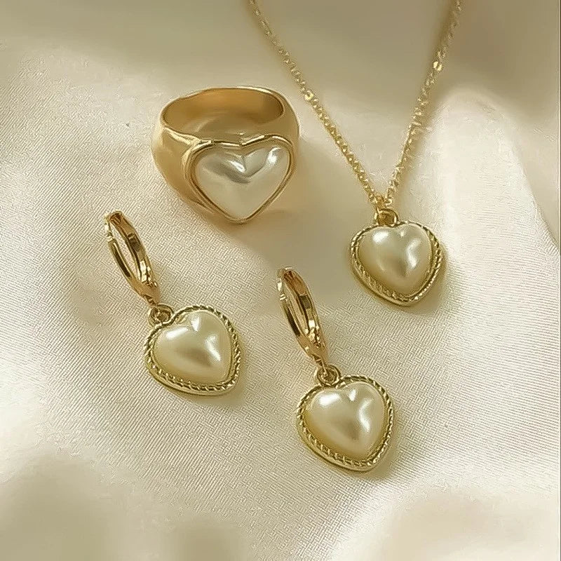 3 Pcs Set hermosos de joyería para dama