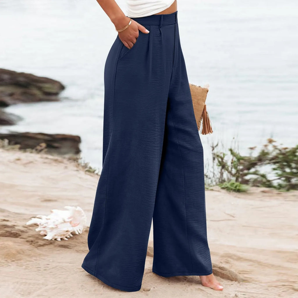 Women's Wide Leg Pants High Elastic