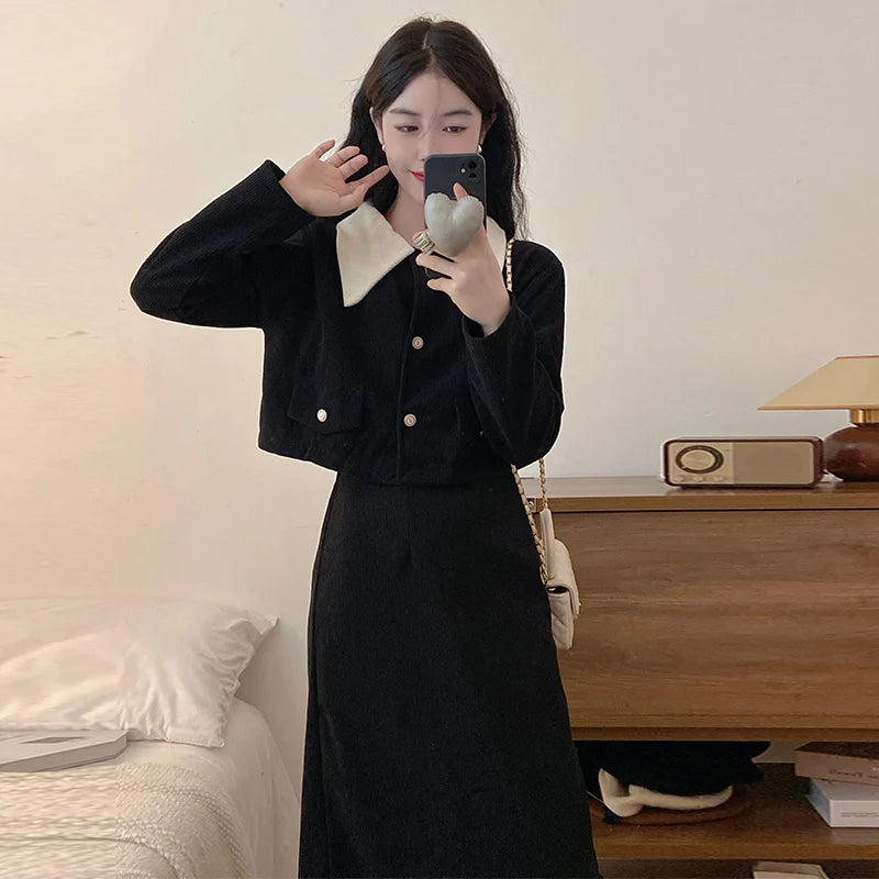 New Women Classic Versatile Outfits Dress Lady