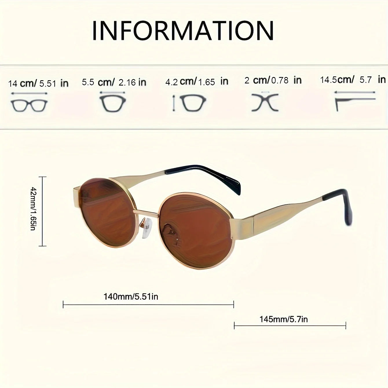 Oval Sunglasses for Women
